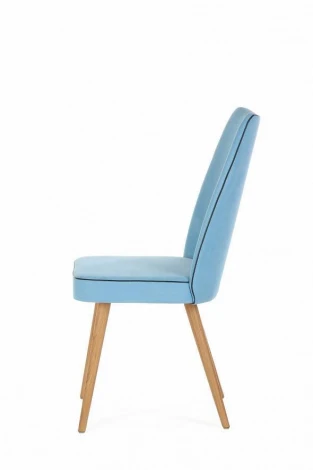 Стул Lounge High Голубой ткань