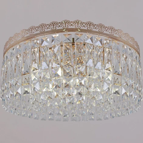 Потолочная люстра хрустальная Reluce 90329-0.3-10 FGD (220V)