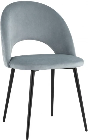 Стул Stool Group Меган NEW велюр с ромбами серый УТ000035475