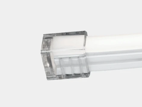 Прозрачная пластиковая заглушка IP67 глухая SWG NE-CC2120 END-1220-TR