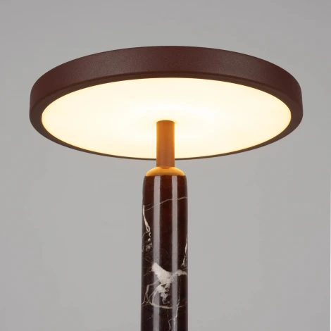 Настольная лампа SP-ALYSS-TAB-R22.5х30-5W Warm3200-MIX (RD-BRG, 110 deg, 230V) (Arlight, IP20, Мрамор) 061709
