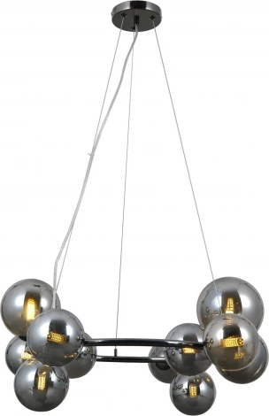 Подвесная люстра Moderli Molly V10797-11P (220V, на тросе, шар, молекулы)