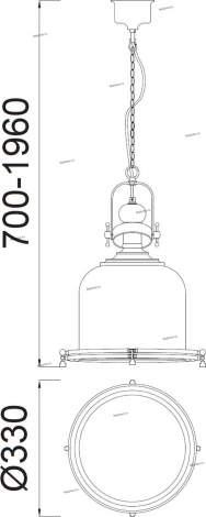 Подвесной светильник Mantra Vintage 4971
