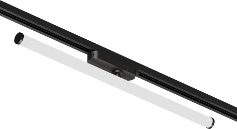 Трековый светильник однофазный 220V Denkirs Strom DK6648-BK (LED)