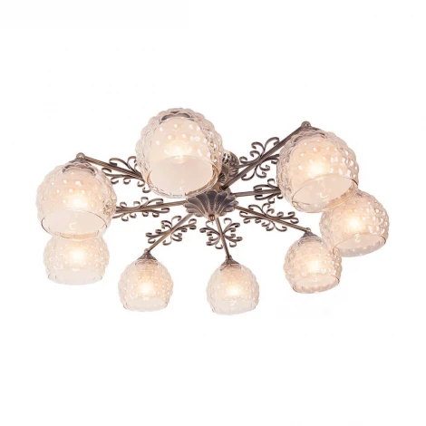 Потолочная люстра IDLamp Bella 285/8PF-Oldbronze