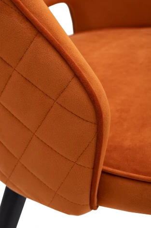 30C-1205-1 TER Стул велюр терракотовый 53*60*83см Garda Decor