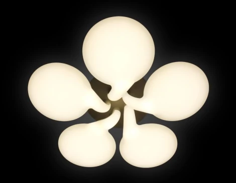 Потолочная люстра Ambrella Orbital Cloud FC24/5WH 180W D760