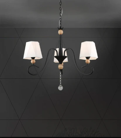 Подвесная люстра Wedo Light Shanita WD3590/3P-BK-WT