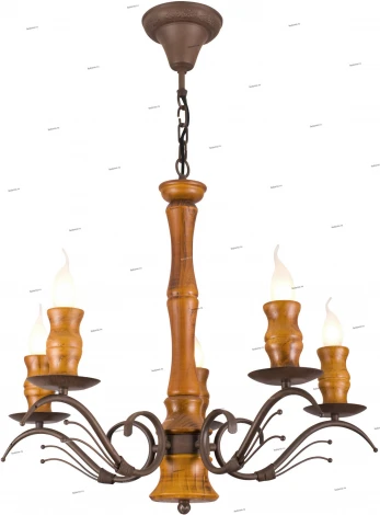 Подвесная люстра Arte Lamp Legno A6742LM-5BR