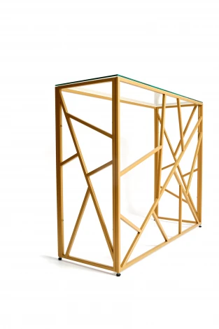 Консольный стол AllConsoles 1051-CG clear золотой