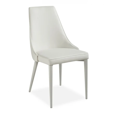 Стул Shantal Pranzo Белый эко-кожа SX10