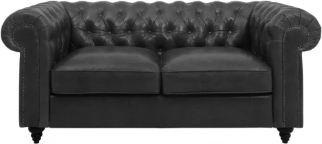 Диван Chester Classic ОГОГО (арт.329631), (Ткань/Черный)