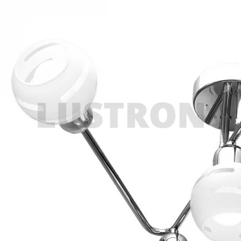 Потолочная люстра IDLamp Agostina 361/5A-Whitechrome