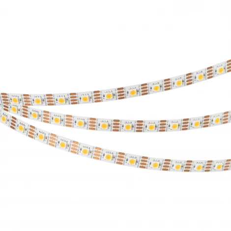 Светодиодная лента SPI-B60-10mm 12V Warm2700-PX1-RAM (9.3 W/m, IP20, 5060, 5m) (Arlight, бегущий огонь) 033438