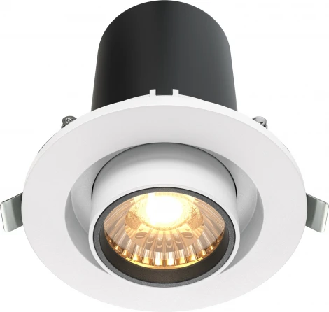 Встраиваемый светильник Hidden 3000K 1x10W 36° LED Maytoni Technical DL045-01-10W3K-W