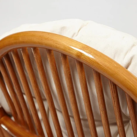 Кресло-качалка VIENNA (разборная) / без подушки ротанг top quality, 58x133x102 см, Cognac (коньяк) Tetchair 12997