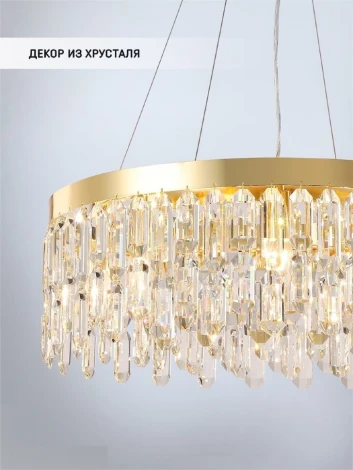 Подвесная люстра Lumien Hall Dzhokin LH0059/8P-GD-CL