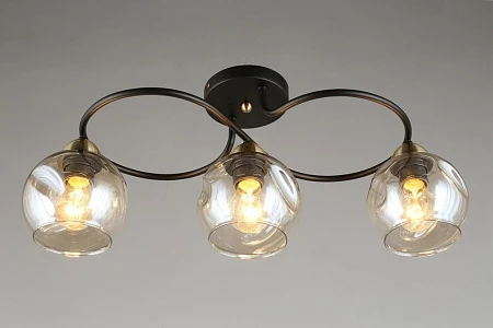 Потолочная люстра на штанге Omnilux Carini OML-95007-03 (220V, шарики)