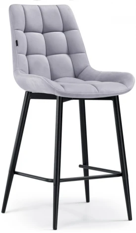 Барный стул Алст серо-лиловый / черный 502123 Notta