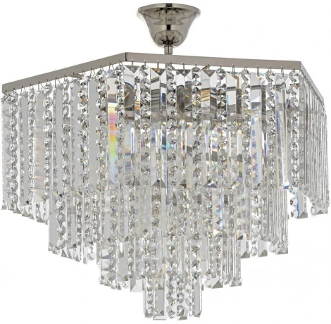 Потолочная люстра на штанге Arti Lampadari Loreto E 1.5.40.105 N (220V, хрусталь)