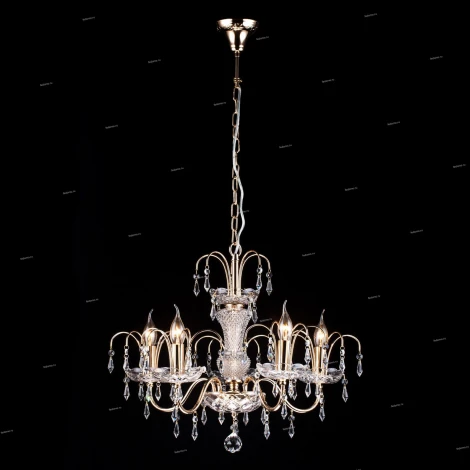 Подвесная люстра Arte Lamp Sparkles A3054LM-5GO