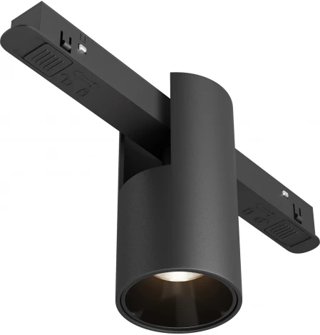 Трековый светильник магнитный 48V Maytoni Alfa TR122-4-7W-DS-B (LED, круглые)