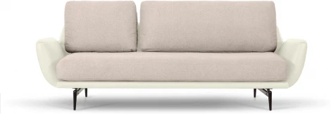 Диван Ispani трехместный ОГОГО (арт.786861), (Ткань,Экокожа/Белый)