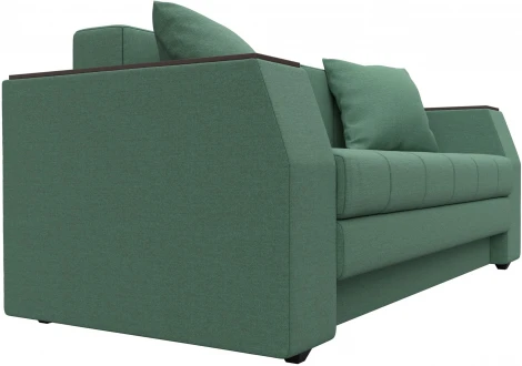 Диван прямой Атлант мини (Зеленый/Рогожка) Лига Диванов арт.123267