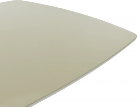 Стол Аврора Нотр Дам MODERNE стекло OPTIWHITE 1400(1800)*850, Капучино