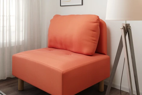 Кресло Arsko Свельд коралловая рогожка