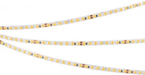 Светодиодная лента RT-A160-5mm 24V Warm2700 (15 W/m, IP20, 2835, 5m) (Arlight, Открытый) 037814 RT открытая