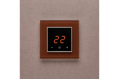 Терморегулятор AURA ORTO 8017 BROWN DARK (ТЕМНЫЙ КОРИЧНЕВЫЙ)