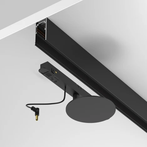 Коннектор для Яндекс Станции Мини Maytoni Accessories for tracks Exility TRA034CVC-B (48V)