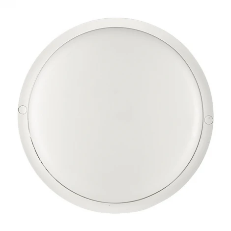 Светодиодный светильник накладной 8Вт 6500K IP65 c датчиком Wolta LCL04-8W-R21-6K-SM