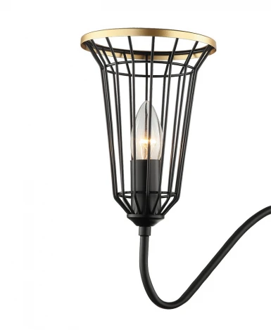 Подвесная люстра Lumien Hall Блис 4016/3P-BK-GD