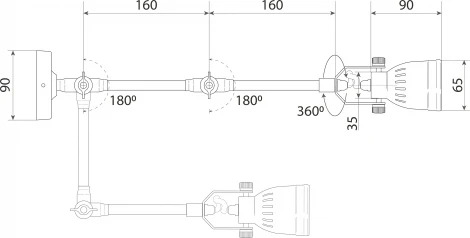 Настенный светильник Covali WL-51691 (220V)