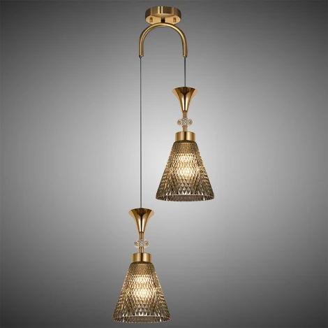 Подвесной светильник Reluce 02005-0.9-02 SMOKE (220V, на проводе)