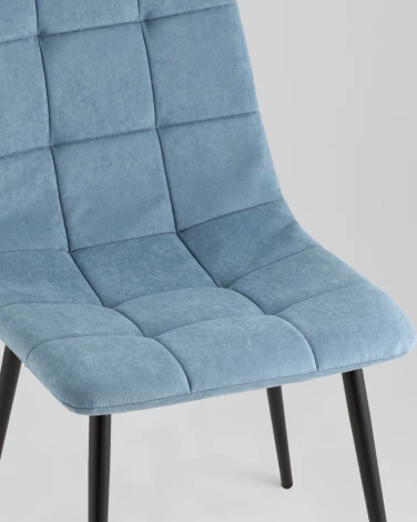 Стул Одди Original велюр пыльно-синий Stool Group УТ000042278