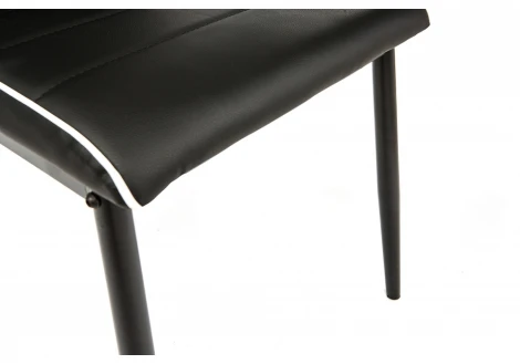 Стул Woodville на металлокаркасе DC2-001 black / white 11814