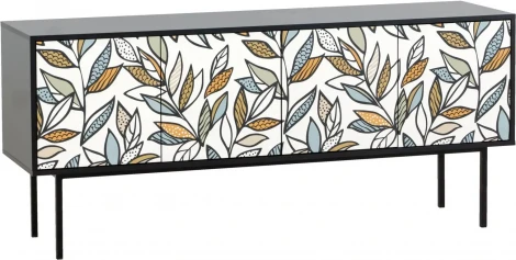 Тумба Boho Color большая ОГОГО (арт.599500), (ЛДСП/Черный)