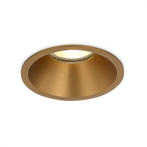 Светильник встраиваемый Donolux Munich DL18030R1Bronze под лампу GU10 шлифованная бронза