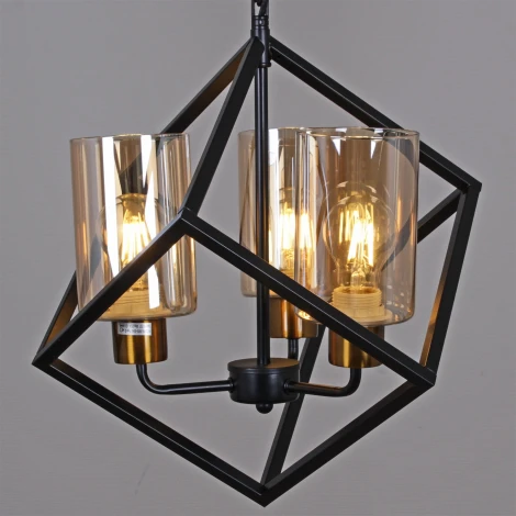 Подвесной светильник Reluce 03990-0.9-03 BK (220V, на цепи)