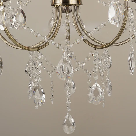 Подвесная люстра Reluce 04458-0.4-05 (220V, подвески, на цепи, подсвечник, свеча)