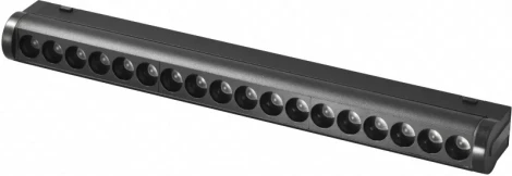 Трековый светильник магнитный 48V iLedex Vision48/25 SMART 4825-041-L305-18W-36DG-BK (регулировка яркости, управление смартфоном, умный дом - Алиса)