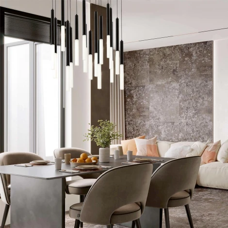 Подвесной светильник светодиодный Modelux MODESTYLE MS.9900.250 BK