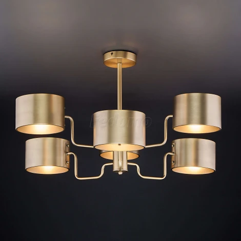 Потолочная люстра Wi-Fi Bogate's Pallada 293/6 (220V, управление смартфоном, голосовое управление, умный дом - Minimir Home, Алиса, Маруся, Салют)