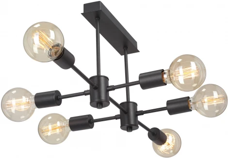 Потолочная люстра на штанге V3989-1/6PL Vitaluce (220V)