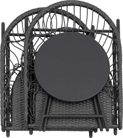 Комплект складной мебели для сада Stool Group Soley зелёный арт.УТ000039925