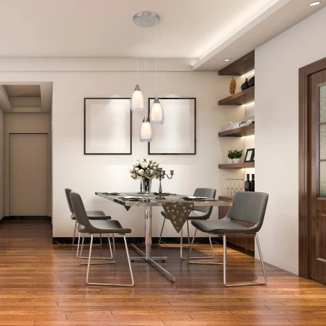 Подвесной светильник Eurosvet Cosmic 50085/3 хром (220V, на проводе)