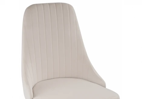 Стул Woodville на металлокаркасе Kora white / beige 15222